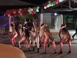 Santa's Sluts Dancing In The Street
